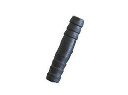 STRAIGHT HOSE CONNECTOR 10 MM  BLACK  5 P 